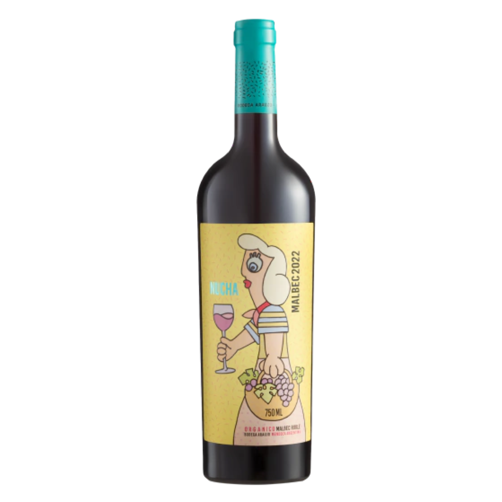 Nucha_Malbec_Organico_Bodega_Araujo Nucha Malbec Organico Vegano Sustentable Bodega Araujo